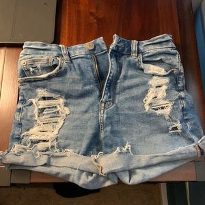 American eagle jean shorts